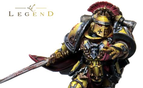 Tutorial Horus Heresy Imperial Fist Praetor Paint Along Lil Legend