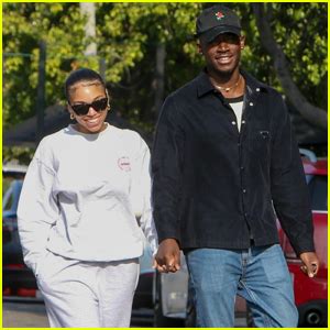 Radiant Lori Harvey Holds Hands With Damson Idris During A Shopping