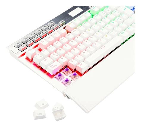 Teclado Mec Nico Redragon Yama K Rgb Negro Blanco Espa Ol Ultra