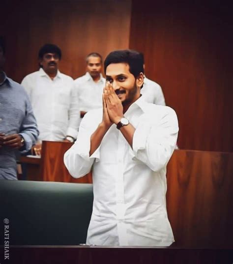 Ys Jagan Ap Cm Jagan Photos Photo Poses For Boy Today Images