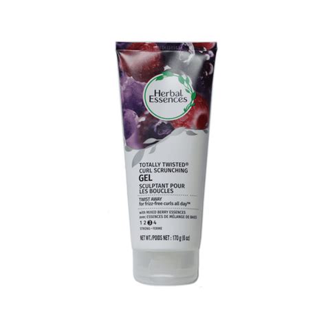 Herbal Essences Totally Twisted Curl Scrunching Gel 6 Oz