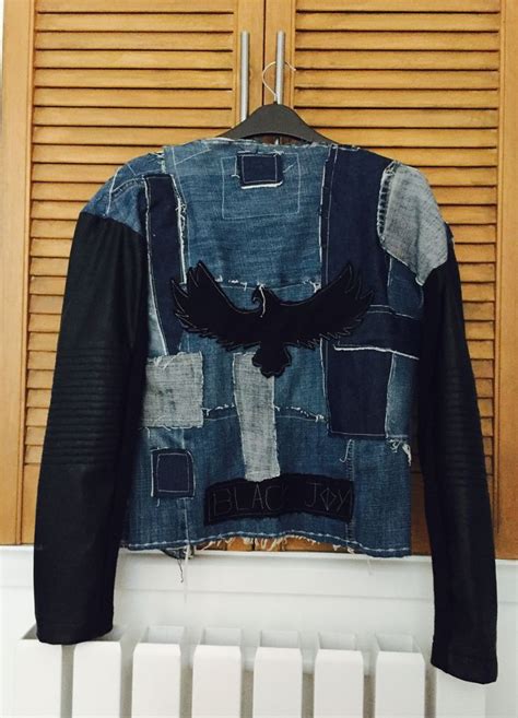 Recycled Jean Jacket Ajx© Jackets Denim Jacket Recycle Jeans