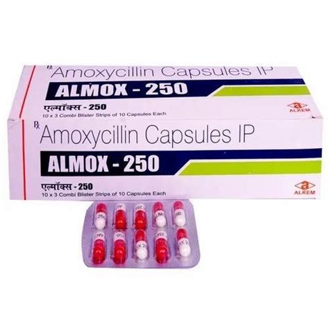 Almox 500 Capsule Amoxicillin At Rs 100 Strip Bajaria Nagpur ID