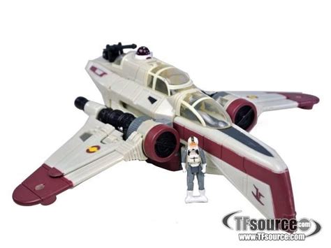 Clone Pilot To Arc 170 Starfighter Star Wars Transformers Crossover Hasbro