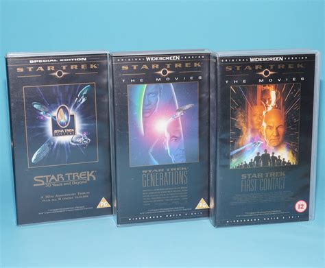 STAR TREK MOVIES COLLECTION VHS BOX SET PAL 1997 PARAMOUNT Boonsart Shop