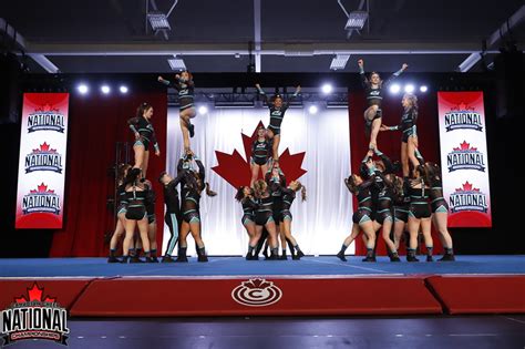 Cheer Sport Star Spotted Sharks Open L5 Coed Small Canadian Cheer