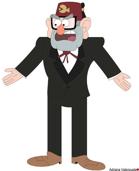 Grunkle Stan Pines First Attempt By Artistic Suffering On Deviantart