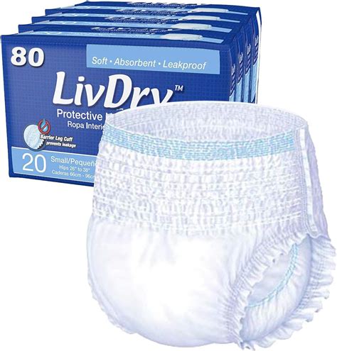 Amazon Livdry Adult Incontinence Underwear Extra Absorbency Adult