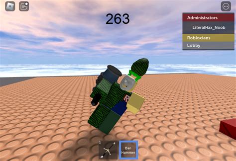 What Does The Ban Hammer Do In Roblox Hotsell