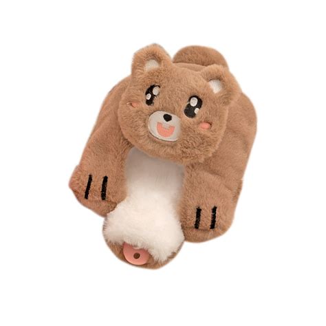 Appliance Water Filled Hot Water Bag Cartoon Plush Warm Baby Hot Hands Foot Warmers Pack Heating