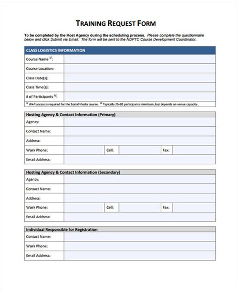 Free Sample Request Forms In Pdf Excel Ms Word