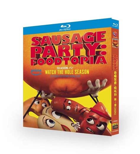 Sausage Party Foodtopia Season 1 2024 Blu Ray Tv Series Bd 2 Disc All