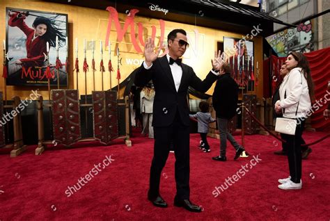 Donnie Yen Cast Member Mulan Poses Editorial Stock Photo - Stock Image ...