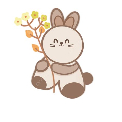 Bunny Cute Bunny Art Cute Rabbit Png Transparent Clipart Image And