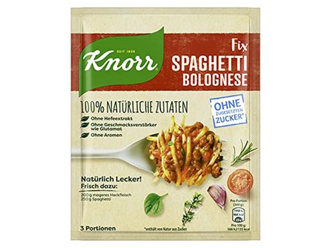 Würzmischung Spaghetti Bolognese von Knorr