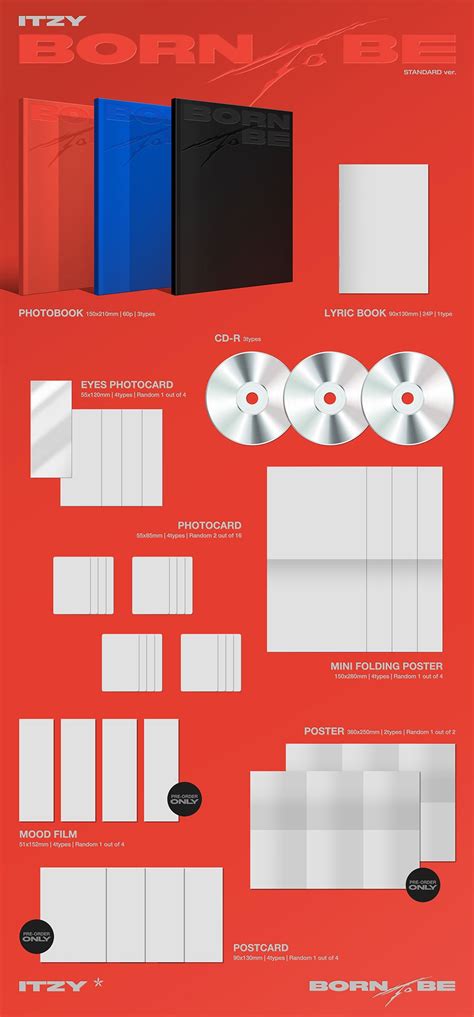 ITZY - BORN TO BE 2ND MINI ALBUM STANDARD VER. – K.Story.Peru