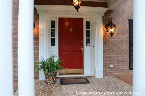 Painting The Front Door Red Benjamin Moore Heritage Red