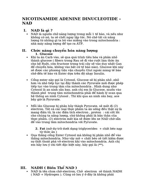 Nicotinamide Adenine Dinucleotide Pdf
