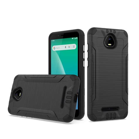 Kaleidio Case For Boost Mobile Schok Volt Sv Combat Armor Brushed