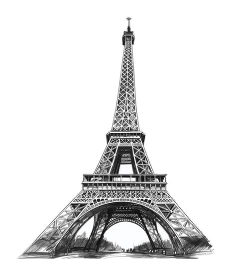 Dibujos De Torre Eiffel Paris Para Colorear Vsun