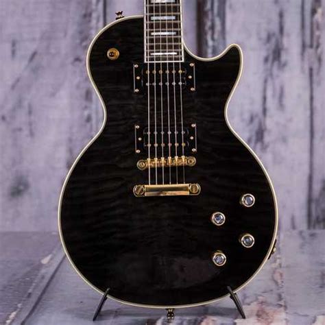 Epiphone Prophecy Les Paul Custom Plus Gx Midnight Ebony Guitars