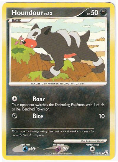 Houndour Legends Awakened 103 Bulbapedia The Community Driven