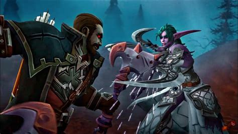 Nathanos and Tyrande Confrontation - World Of Warcraft Shadowlands ...