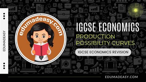 Production Possibility Curves Igcse Economics 0455 Edumadeasy Youtube