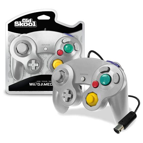 Platinum Controller For Nintendo Gamecube Silver By Rd Party