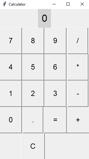 Build A Simple Calculator In Python Using Tkinter