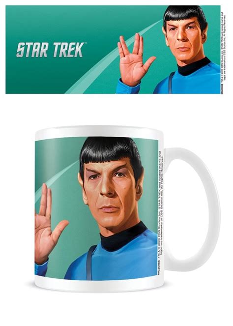 Spock Green Star Trek Mug Mug Free Shipping Over Hmv Store