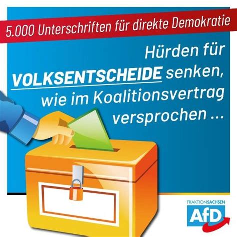 Mehr Direkte Demokratie J Rg Urban Afd Sachsen