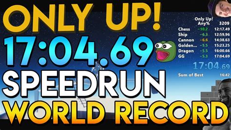 Only UP Speedrun In 17 04 Former Record YouTube