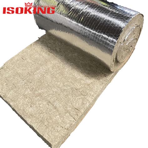 Mineral Rock Insulation Roll With Foil