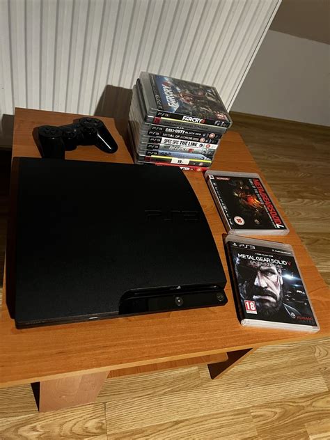 Sony PlayStation 3 pad 11 gier stan bardzo dobry Kaźmierz OLX pl