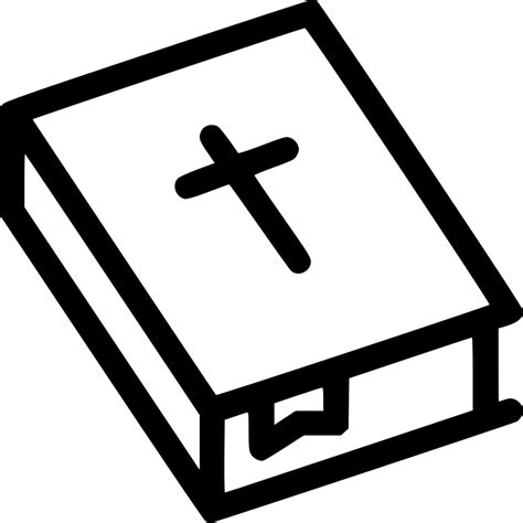 Open Bible With A Cross - Open Bible With Cross Clip Art PNG Image ...