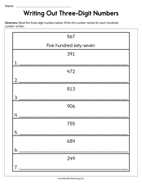 When To Use Numbers Or Words In Writing