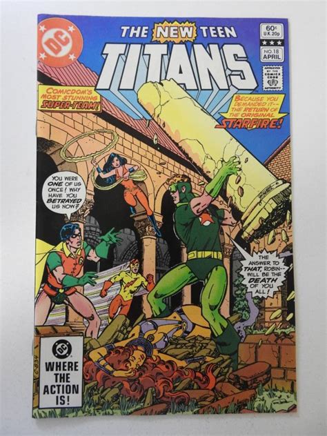 The New Teen Titans Vf Condition Comic Books Bronze