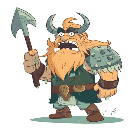 Beowulf Clipart Viking Vetor Png Personagens Dos Desenhos Animados De