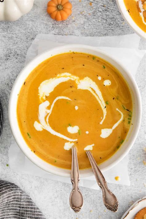 Cheesy Pumpkin Soup The Cheese Knees