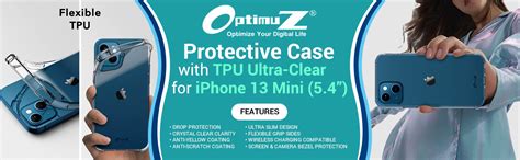 Optimuz Case Transparan Tpu Fleksibel Iphone Mini