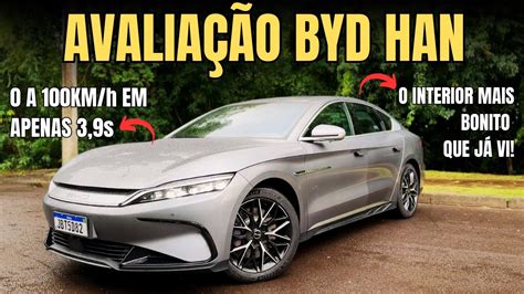 AVALIAÇÃO BYD HAN A PREOCUPAÇÃO DO ELON MUSK Anda mesmo Vai dar