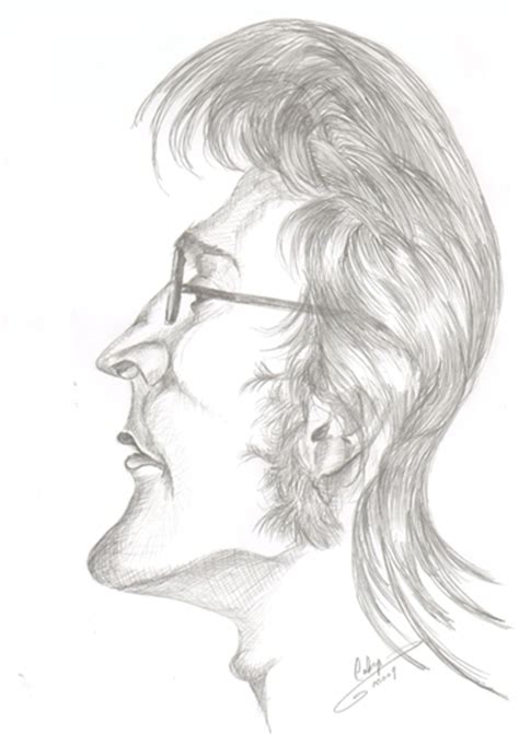 Caricature John Lennon By Cabap Famous People Cartoon Toonpool