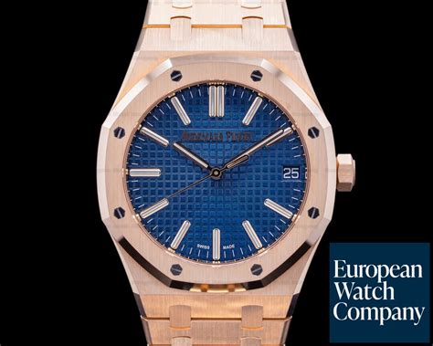 Audemars Piguet Or Oo Or Royal Oak Blue Dial Or Th