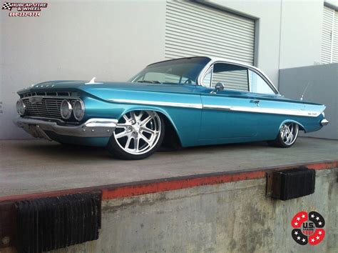 Chevrolet Impala Us Mags M One U424 Wheels Brushed W Polished Windows