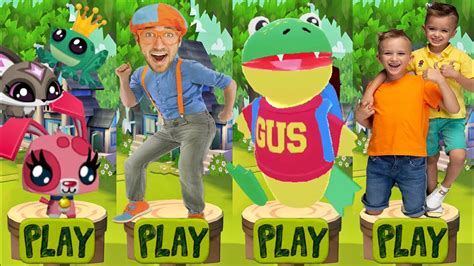 Tag With Ryan Vs Blippi Adventure Vs Vlad And Niki Vs Dash Tag Run