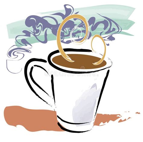 Coffee Aroma Stock Vector Illustration Of Coffee Beverage 2380352