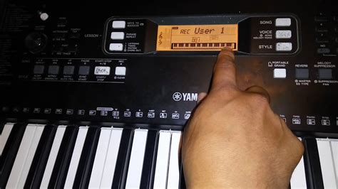 Tutorial Como Grabar Una Pista En El Yamaha Psr E Youtube