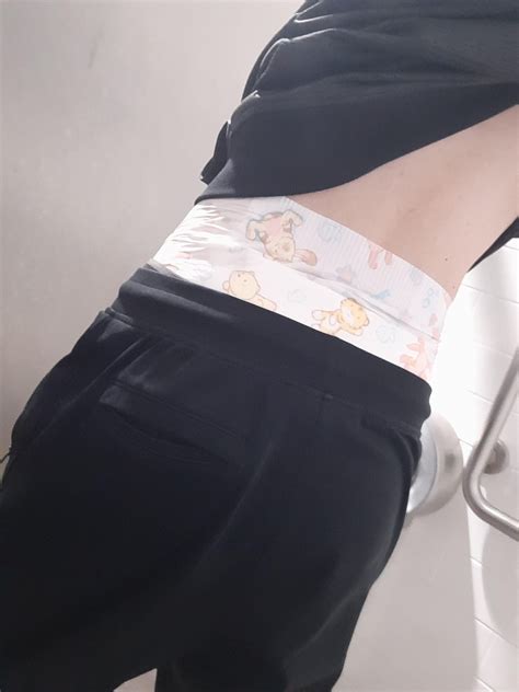 First Time Wearing An Abdl Diaper In Public 🙈 R Diaperpics