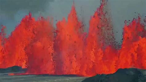 Watch Icelandic Volcano Spew Lava Cnn